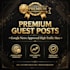 do  guest post with dofollow backlink on high da sites