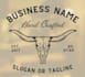 create a western vintage rodeo, horse logo