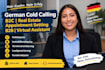 german cold calling real estate appointment setting b2b virtual sales assistant