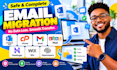 migrate outlook pst emails cpanel gmail zoho mail hostinger wix squarespace wix