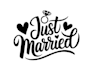 design luxury wedding monogram married couple and initial logo