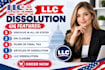 do dissolve llc llc dissolution close ein in new mexico delaware wyoming