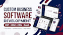 develop custom software, erp software, hrm system and saas business web app