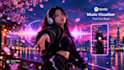 spotify canvas loop animation, reels, ai dance video, ai music visualiser loop