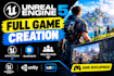 unreal engine game development, unreal engine 5, ue5 blueprints multiplayer game