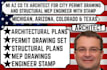 mi az co tx architect city permit drawing structural mep engineering with stamp