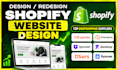 build automated shopify store design shopify website redesign dropshipping store