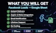 automatically connect facebook leads ads to google sheets