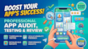 audit app review app testing app app rating