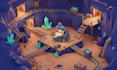 create low poly 3d diorama and game environment assets for indie games