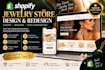 create a stunning shopify jewelry store design