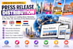 distribute press release news website ,dutch uk usa press release distribution