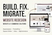 build fix squarespace prestashop square online odoo bigcommerce website redesign