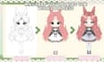design cute chibi vtuber model art live2d rigging and twitch chibi emotes