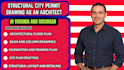 do structural engineer city permit drawing set as architect in virginia michigan