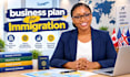 write a compelling immigration business plan
