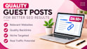 provide high da guest posting and permanent backlinks
