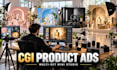 create cgi product ads, ai 3d product animation, cinematic product commercials