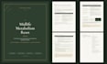 write and design a professional ebook pdf with printable trackers