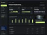 design and code a modern responsive landing page with dark mode