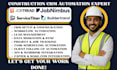 setup jobtread jobnimbus buildertrend contractor foreman crm automation