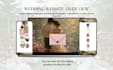 photobooth wedding website template canva with rsvp