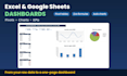 convert PDF to excel, clean messy data and build excel dashboards