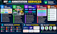 do ai data annotation, data labeling and audio transcription