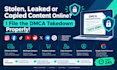 report remove delate takedown harassing negative copyright leaked dmca post