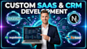 develop custom saas web app crm using bubble retool nextjs supabase glide retool
