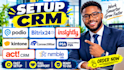 setup podio bitrix24 insightly kintone connectwise psa act CRM nimble CRM