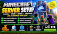 minecraft server setup minecraft plugin spigot geyser bedrock crossplay fix smp