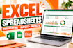 create excel bookkeeping spreadsheet, budget invoice template etsy google sheets