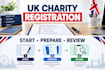 prepare your UK charity registration application with clear, compliant documents