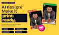 convert your ai design into print ready PDF with cmyk and bleed