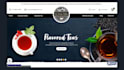 design coffee website, coffee bean store, matcha, beverages, coffee cafe website