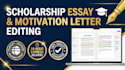 scholarship essay motivation letter or personal statement