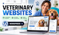 design veterinary clinic website, appointment bookings and software integrations
