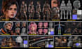 create 3d game character modeling, rigging and animation