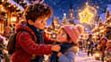 create photorealistic 3d christmas animation 3d ai animation intro video and ads