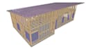 create timber framing, wood structure, and roof truss plans