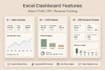 create professional excel business dashboard with kpi and sales charts
