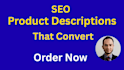 write SEO product descriptions that convert