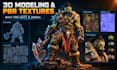 create game ready 3d models for unity and unreal engine