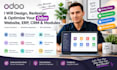 design, redesign odoo website with SEO optimize, odoo erp or CRM, odoo module