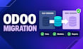migrate and upgrade your odoo database and custom modules