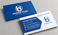 design professional double sided business cards ready for print
