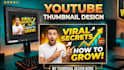 create professional youtube thumbnail design