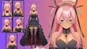 create live2d vtuber model live2d rigging female anime vtuber