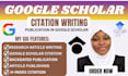 write and publish a research article in google scholar journal